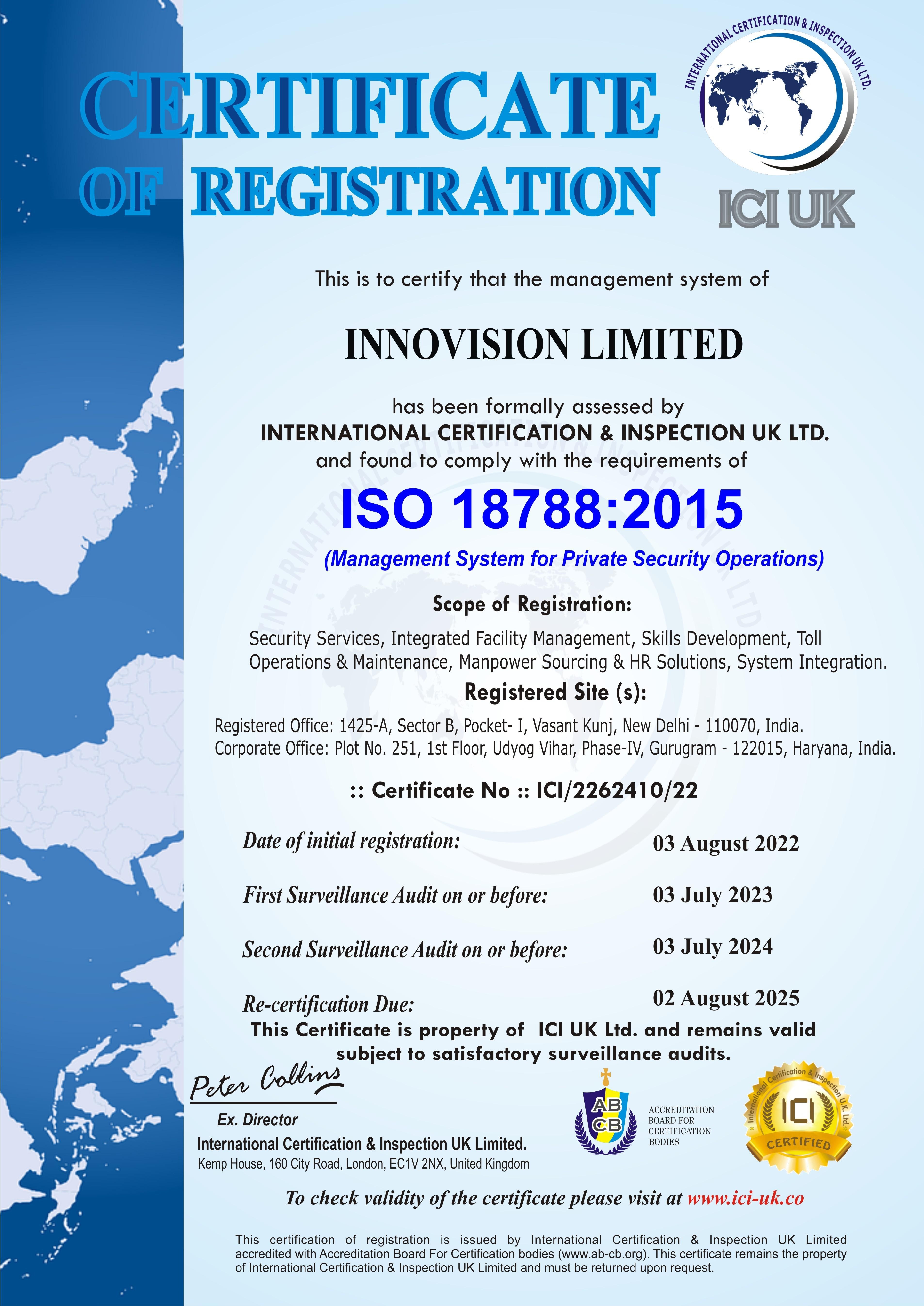 ISO 18788:2015